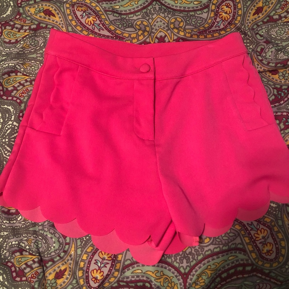 Neon Pink Shorts